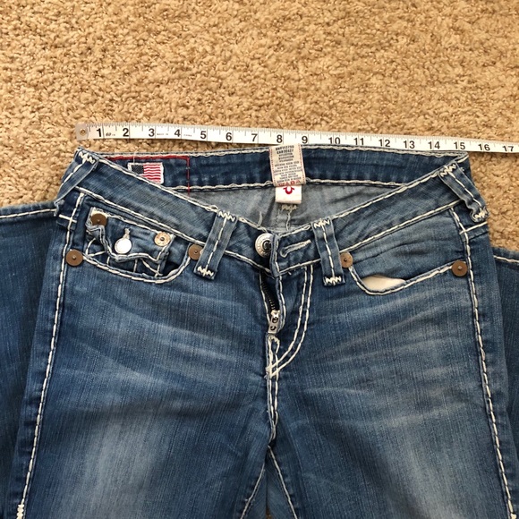 TRUE RELIGION Becky Super T style Jeans size 28 - Picture 11 of 13